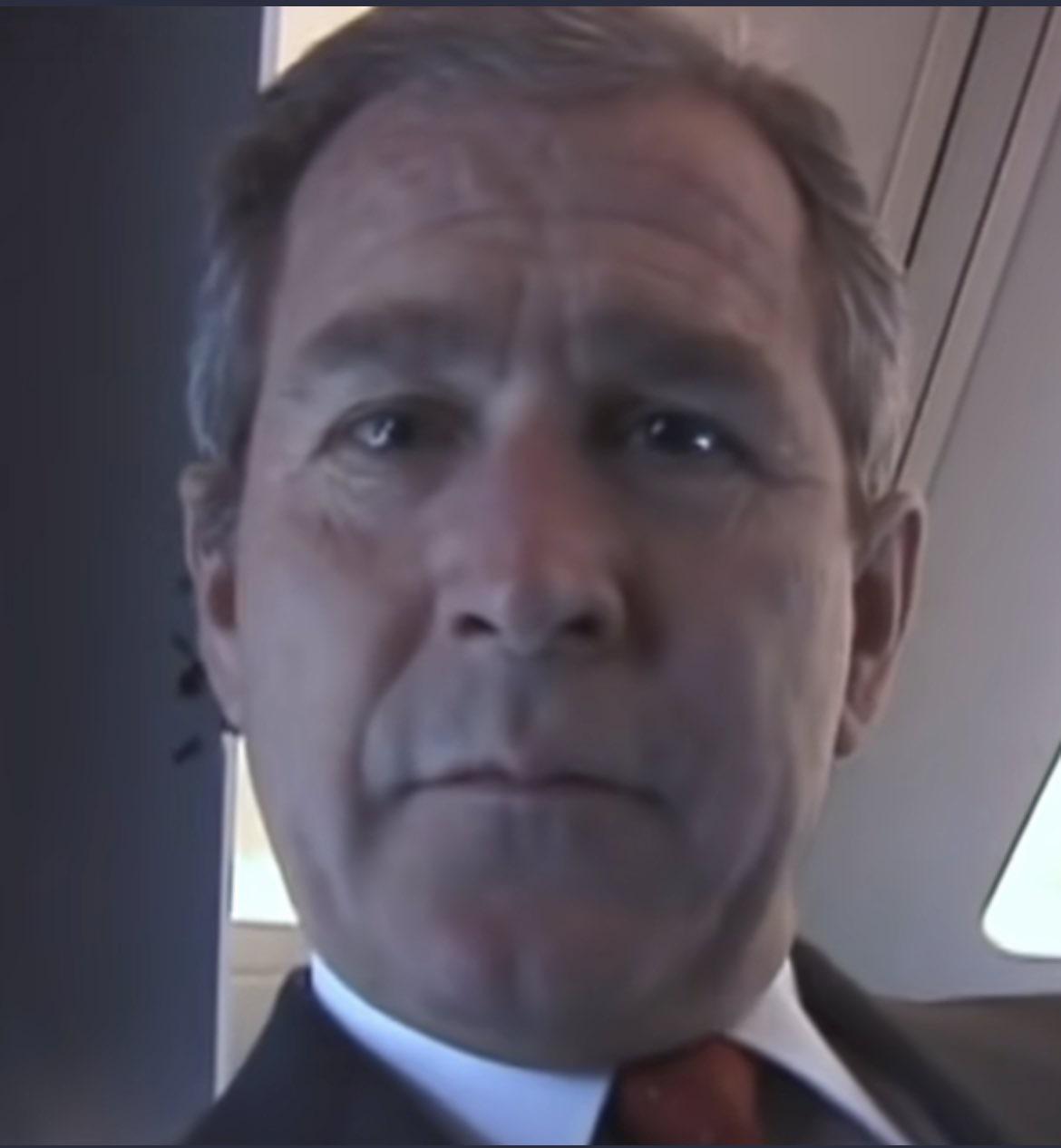 dubya selfie